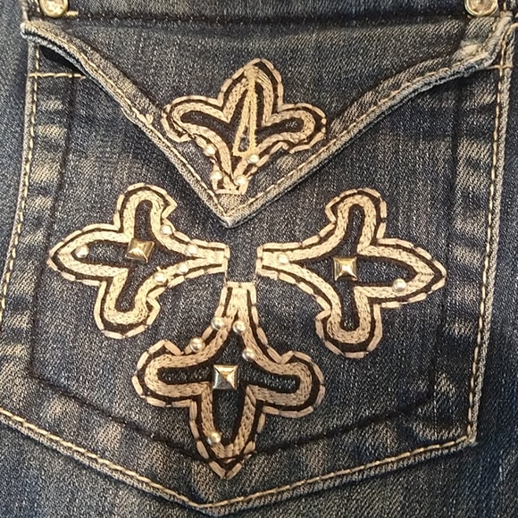 NWOT Thrill Destroyed Jeans Size 13 - Picture 5 of 9